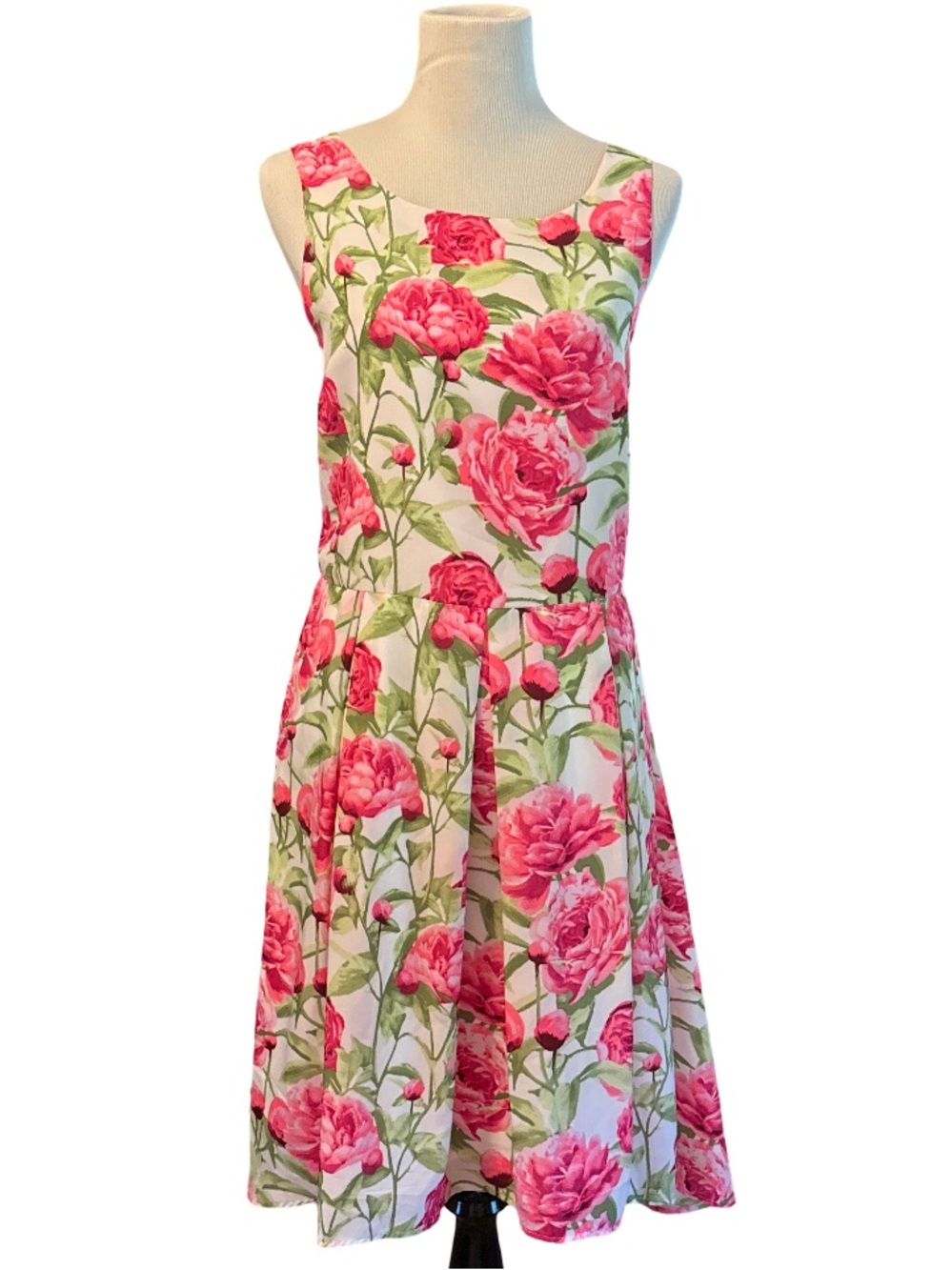 Place Floral Pink and Green High-Low Dress mommy and me size XL